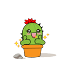 Black Sharp Cactus（個別スタンプ：2）