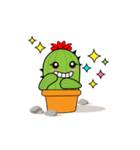 Black Sharp Cactus（個別スタンプ：4）