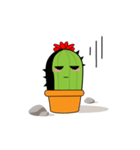 Black Sharp Cactus（個別スタンプ：6）