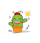 Black Sharp Cactus（個別スタンプ：7）