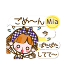 【Mia専用❤基本】コメント付きだよ❤40個（個別スタンプ：9）