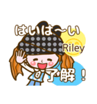【Riley専用❤基本】コメント付きだよ❤40個（個別スタンプ：2）