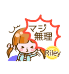 【Riley専用❤基本】コメント付きだよ❤40個（個別スタンプ：34）