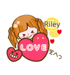 【Riley専用❤基本】コメント付きだよ❤40個（個別スタンプ：38）