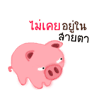 baby pig sticker（個別スタンプ：13）