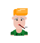 Gigo man（個別スタンプ：11）