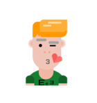 Gigo man（個別スタンプ：22）