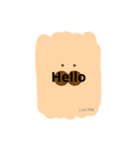 mofmof hello（個別スタンプ：3）