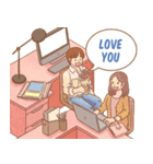 So many people（個別スタンプ：1）