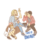 So many people（個別スタンプ：6）