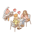 So many people（個別スタンプ：13）
