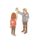 So many people（個別スタンプ：19）