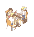 So many people（個別スタンプ：30）