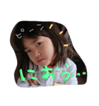 cute girl girl g（個別スタンプ：3）