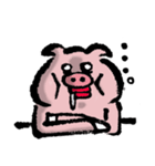 ゆるい豚さん（個別スタンプ：31）