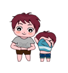 Dad and Mon (English version)（個別スタンプ：4）