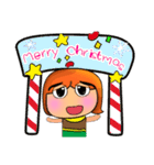 Raka Maku.17Merry Christmas.（個別スタンプ：1）