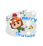 Raka Maku.17Merry Christmas.（個別スタンプ：25）