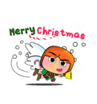 Raka Maku.17Merry Christmas.（個別スタンプ：35）