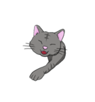ねこネコ（個別スタンプ：17）