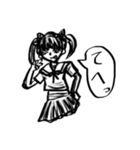セーラー服（個別スタンプ：8）