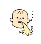 お子、赤ちゃんの日常（個別スタンプ：22）