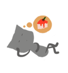 Lonely gray cat（個別スタンプ：20）
