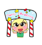 Sanako Mako.17Merry Christmas.（個別スタンプ：1）