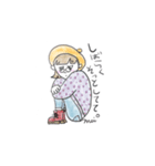 ごくごく普通の女の子シリーズ No.1（個別スタンプ：4）