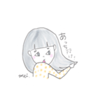 ごくごく普通の女の子シリーズ No.1（個別スタンプ：5）
