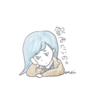 ごくごく普通の女の子シリーズ No.1（個別スタンプ：6）