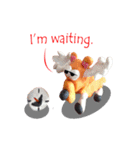 Maxi ＆ Marie the moose（個別スタンプ：4）