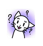white caty（個別スタンプ：4）