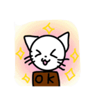 white caty（個別スタンプ：8）