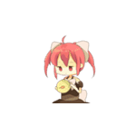 鷹のネロちゃんスタンプ（個別スタンプ：34）