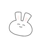 さとりうさぎ。（個別スタンプ：4）