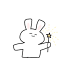 さとりうさぎ。（個別スタンプ：14）