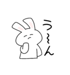 さとりうさぎ。（個別スタンプ：21）