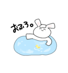 さとりうさぎ。（個別スタンプ：27）
