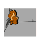 サーフィン犬（個別スタンプ：7）