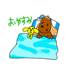 サーフィン犬（個別スタンプ：16）