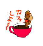 サーフィン犬（個別スタンプ：23）