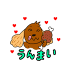 サーフィン犬（個別スタンプ：40）
