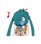 mikina＆friend`s sticker DX（個別スタンプ：17）