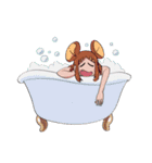 mikina＆friend`s sticker DX（個別スタンプ：27）