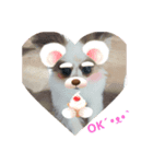 Love My Dog's (p)（個別スタンプ：1）