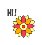 お花のすたんぷ（個別スタンプ：3）