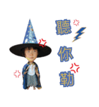 キッズ面白い顔（個別スタンプ：4）