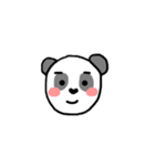 emoji of panda（個別スタンプ：9）