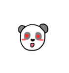 emoji of panda（個別スタンプ：10）